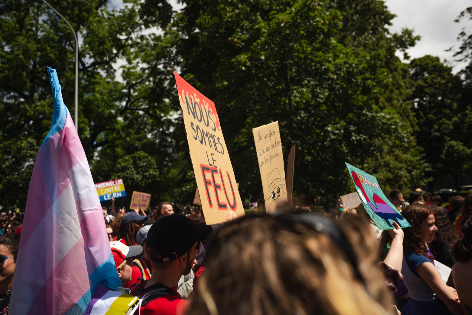 Photographie de la Pride 2024
