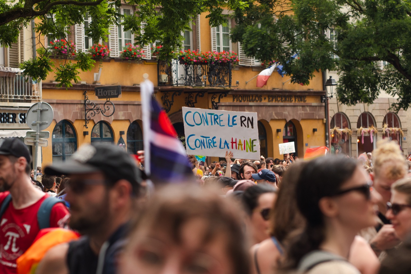 Photographie de la Pride 2024